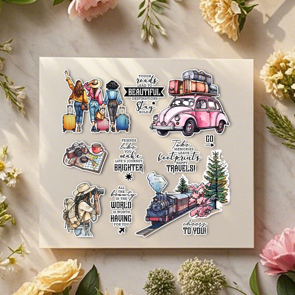 Girls' Trip Clear Stamps
