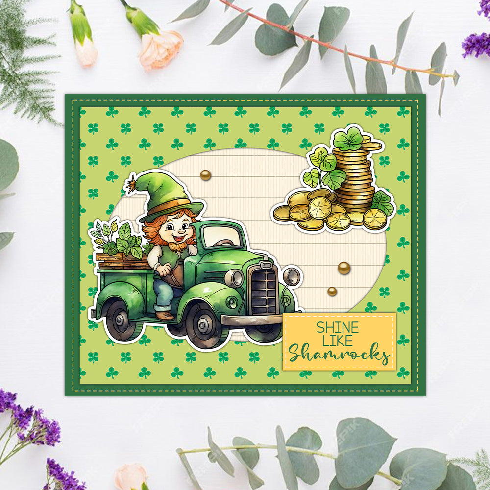St. Patrick's Day Theme Dies & Stamps Set