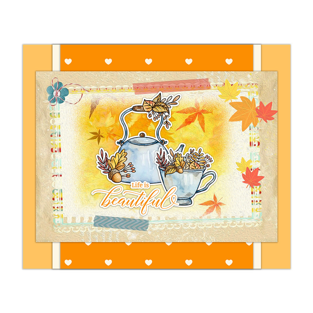 Autumn Diary Dies & Stamps Set