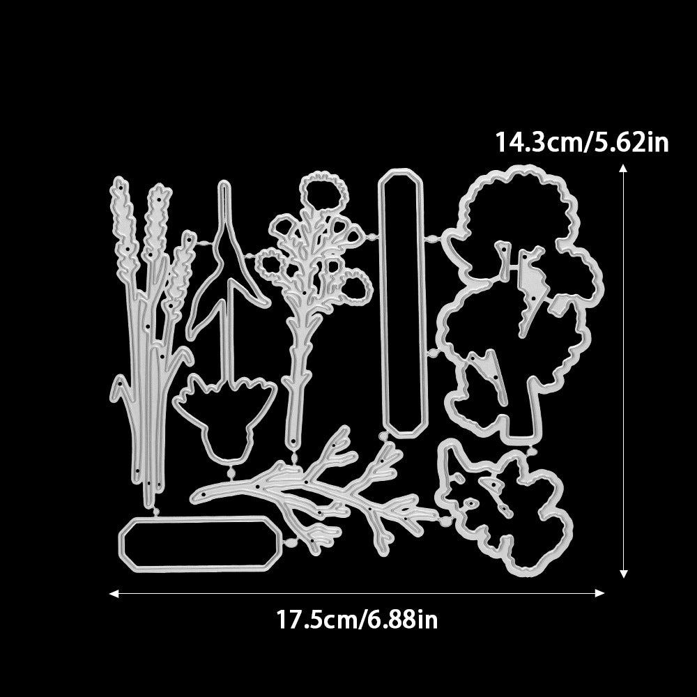 Chrysanthemum Dies & Stamps Set