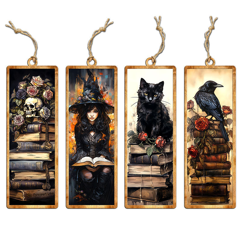 Halloween Elements Dies & Stamps Set
