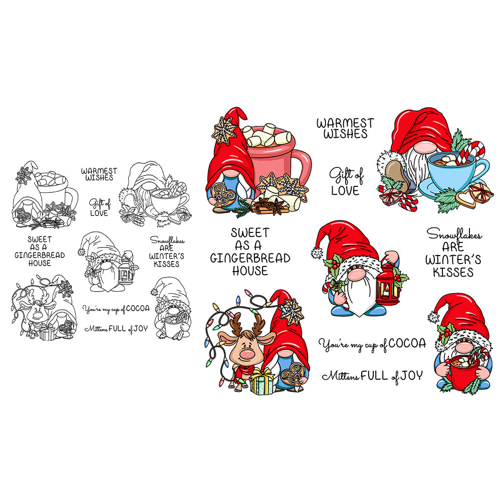 Gnome Santa Claus Dies & Stamps Set