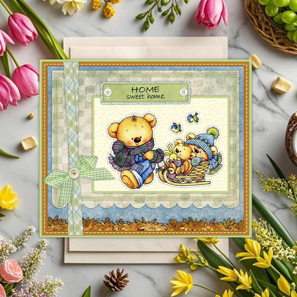 Bear Family Clear Stamps