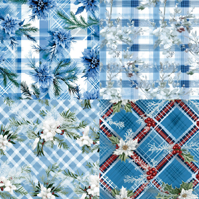 24PCS 6" Polar Scrapbook Paper & Cardstock