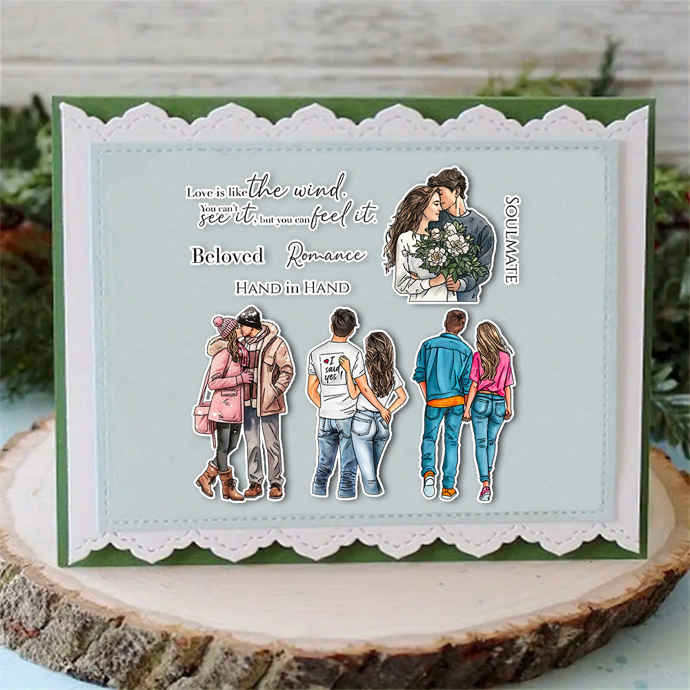 Valentine's Day Theme Clear Stamps