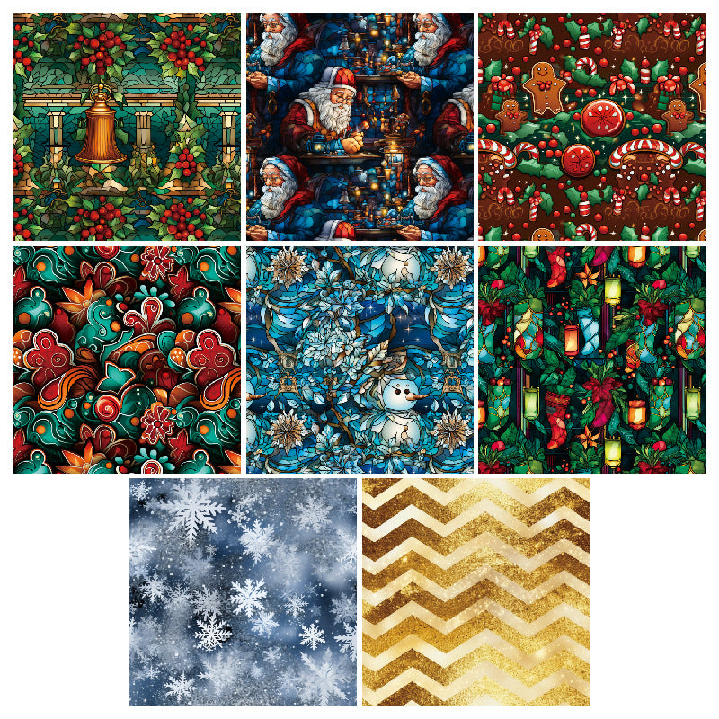 24PCS 6" Gloria Scrapbook Paper & Cardstock