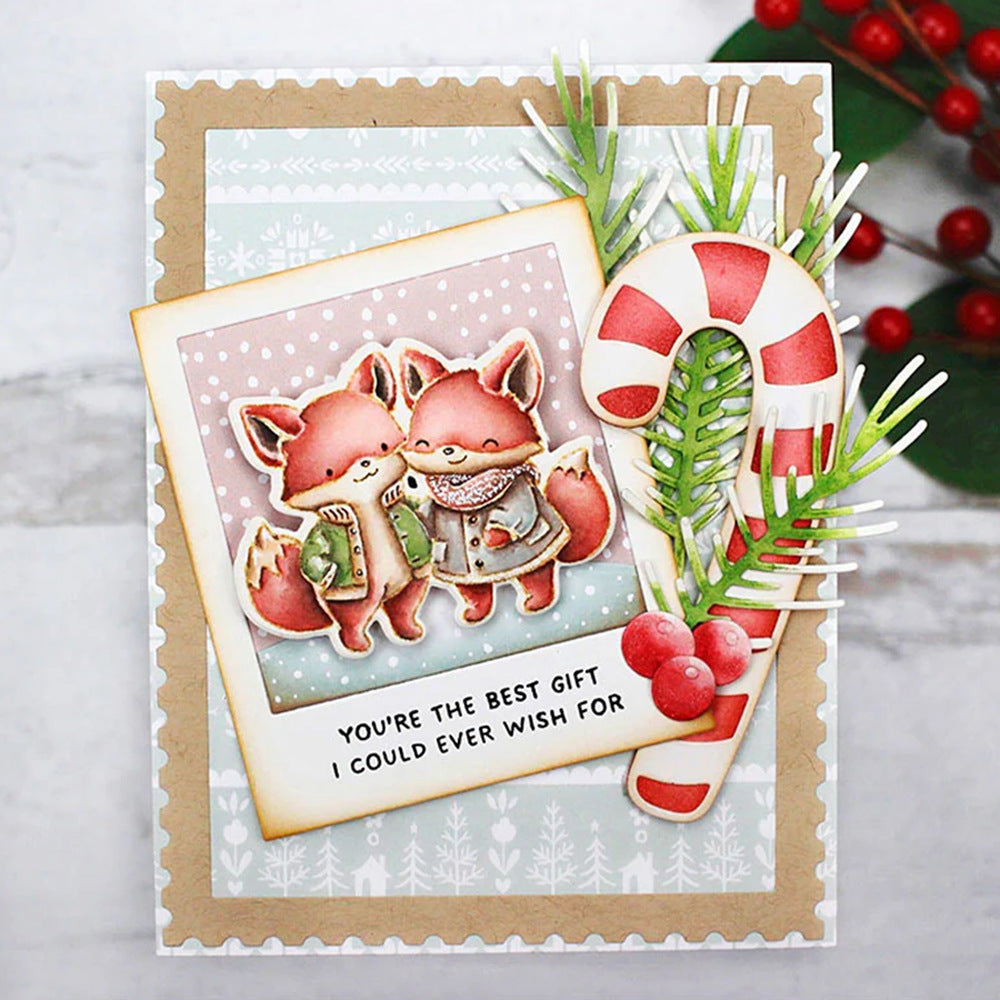 Christmas Animals Dies & Stamps Set