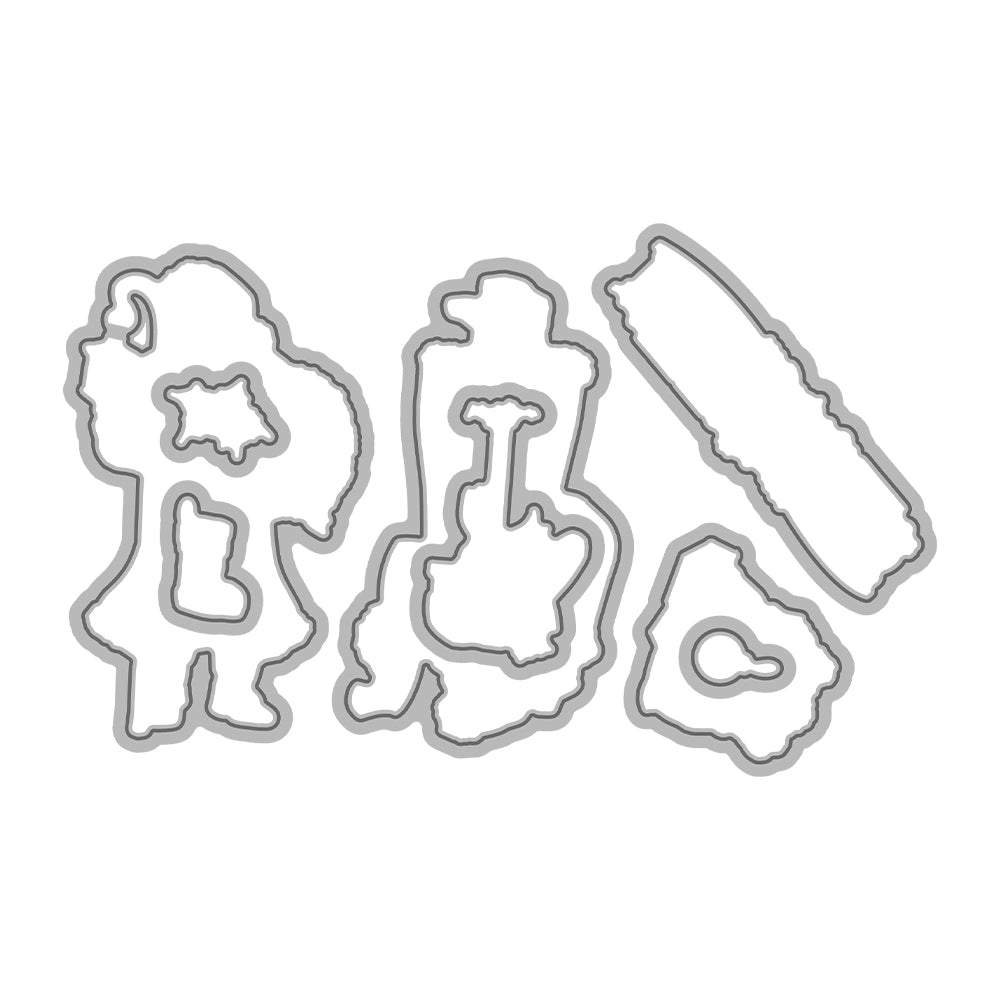 Santa Claus Dies & Stamps Set