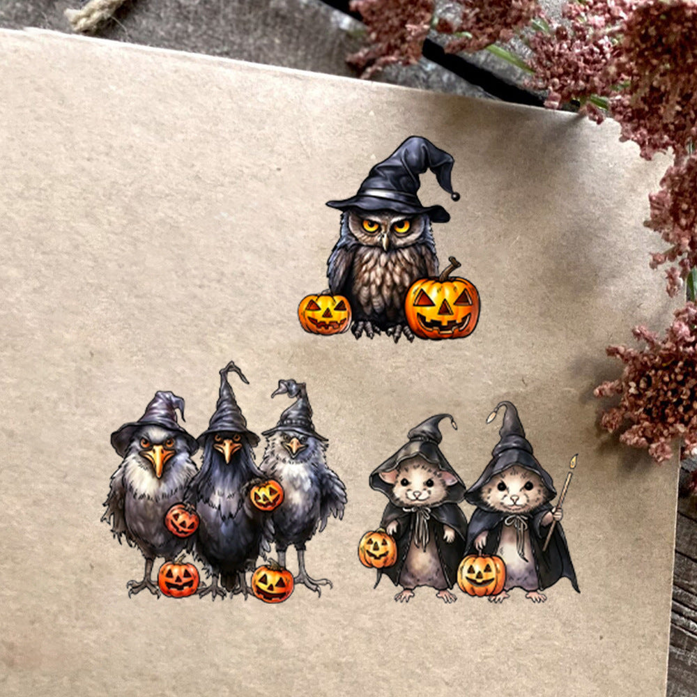 Halloween Bird and Mouse Dies & Stamps Set