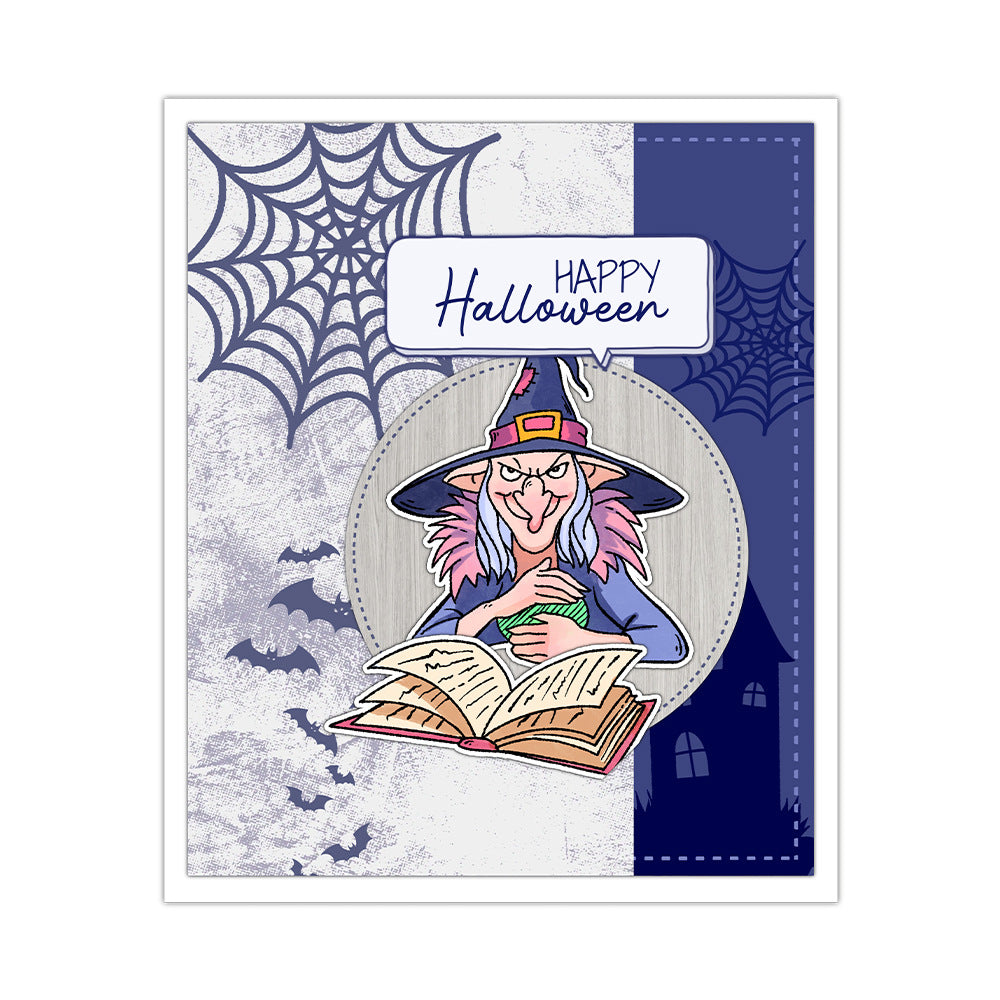 Halloween Witch Dies & Stamps Set