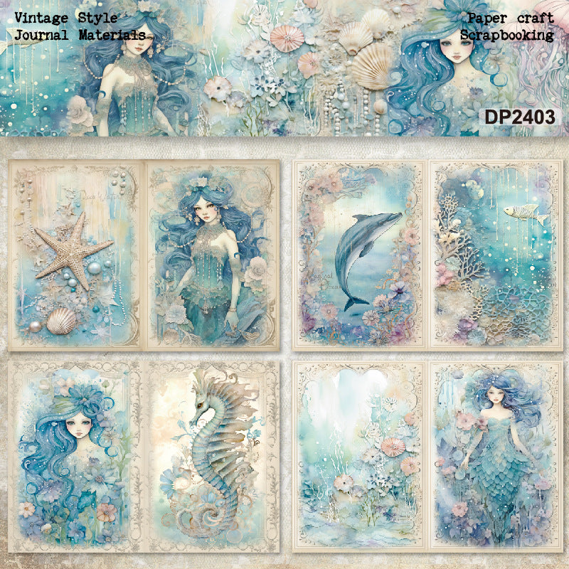 A5 Under The Sea Scrapbook Paper
