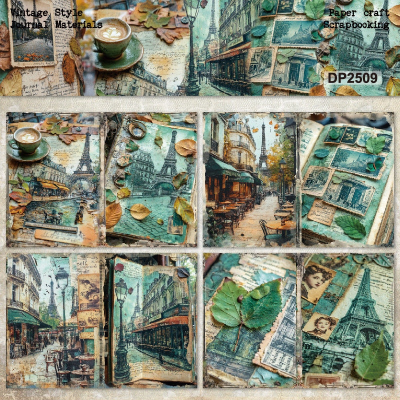 A5 Coffee Time Journal Scrapbook Paper