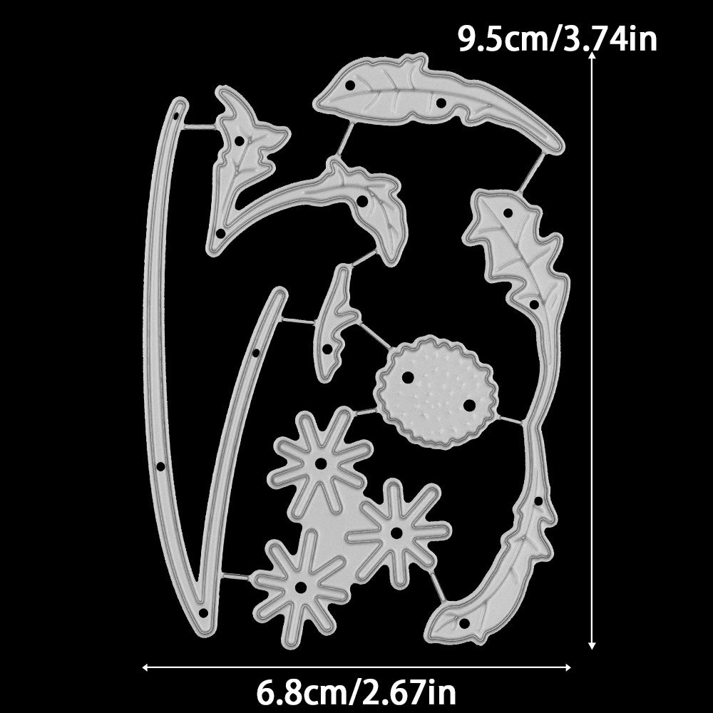Dandelion Metal Cutting Dies