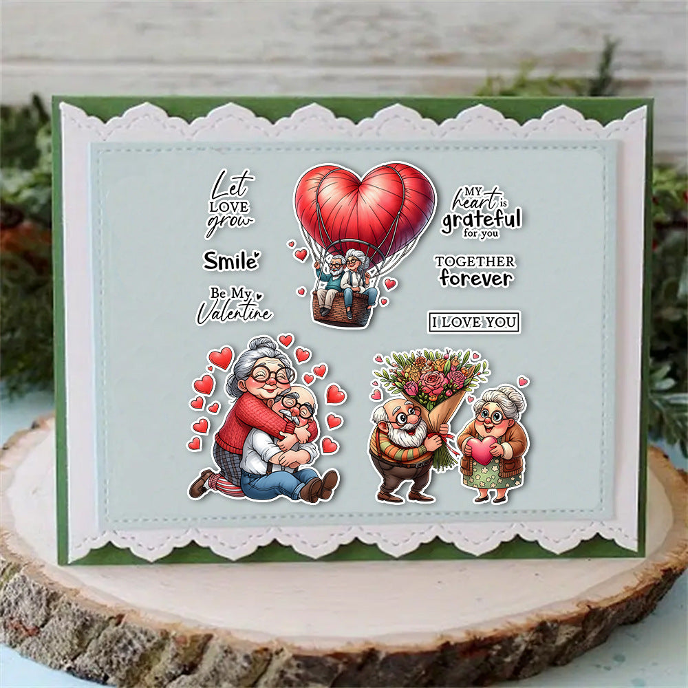 Valentine's Day Theme Clear Stamps