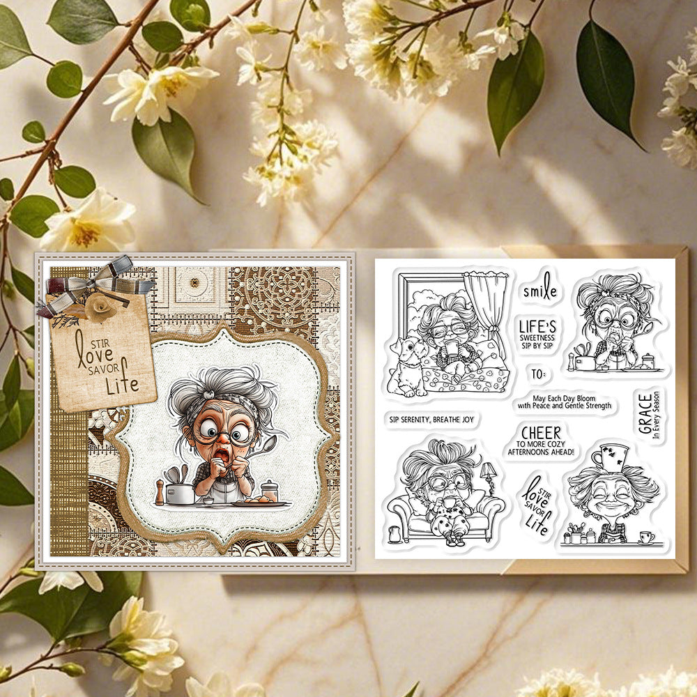 Grandma's Daily Life Dies & Stamps Set
