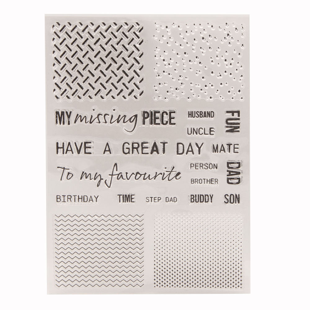 DIY Scrapbook Clear Stamps