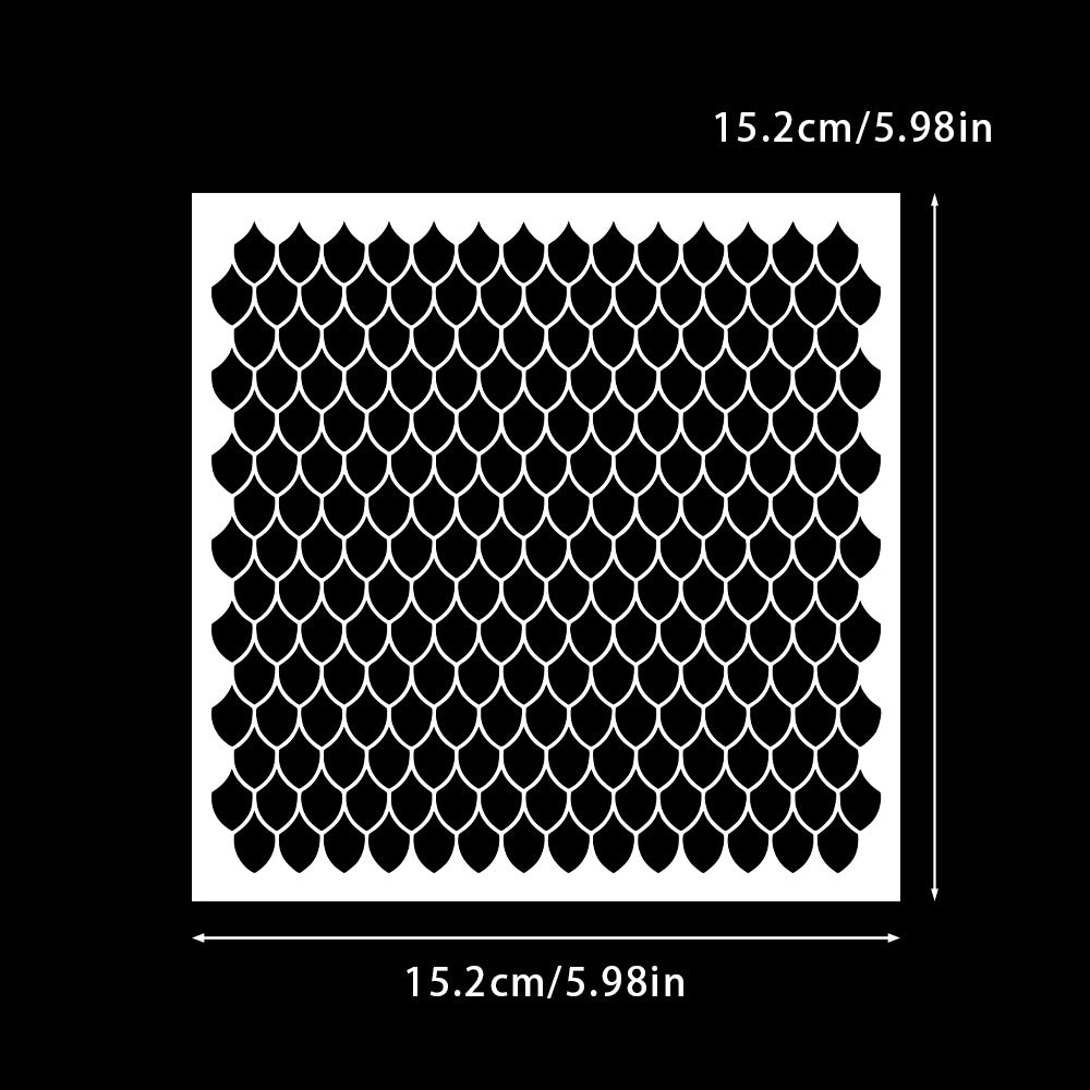 Decorative Pattern DIY Painting Hollow Stencil