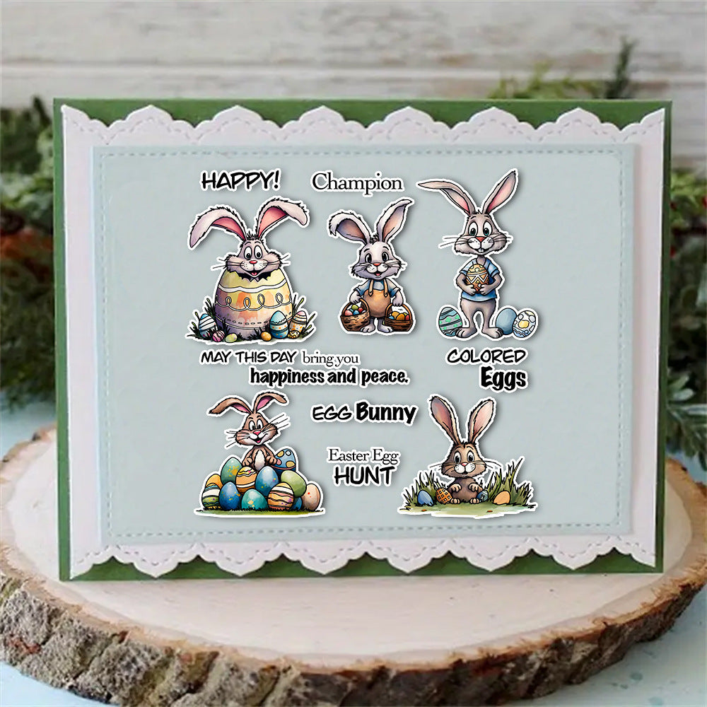 Easter Bunny Dies & Stamps Set