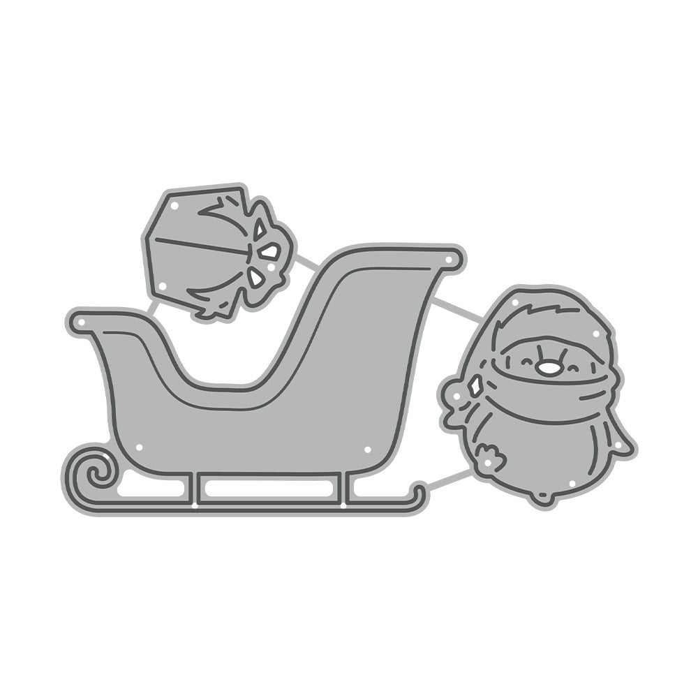 Penguin Sled Metal Cutting Dies