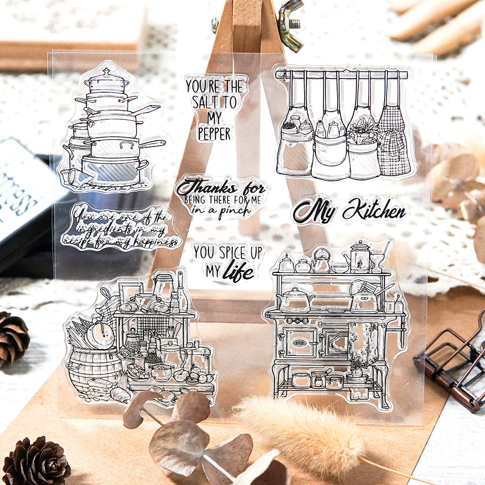 Kitchen Series Dies & Stamps Set