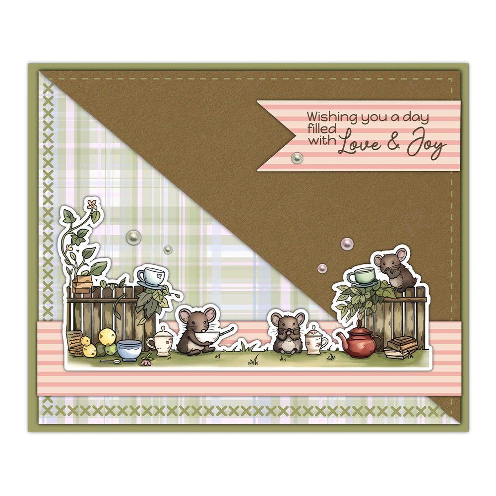 Cute Little Mouse Dies & Stamps Set