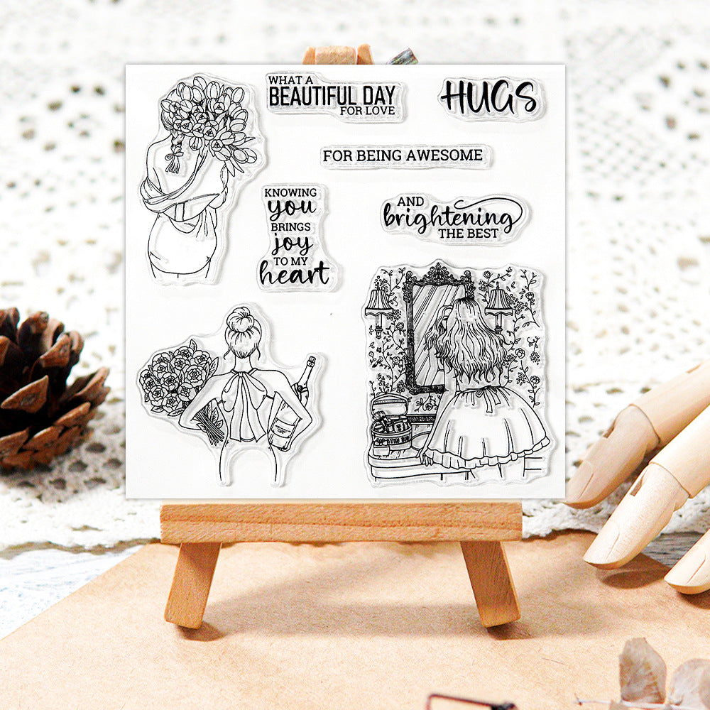 Fashion Girls Clear Stamps