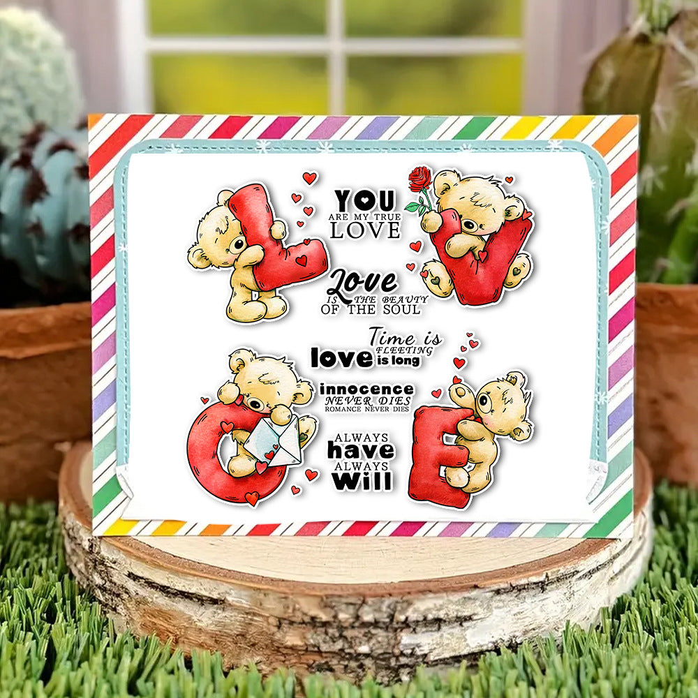 Valentine's Day Theme Dies & Stamps Set