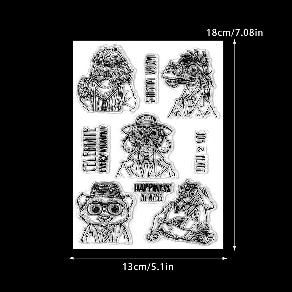 Animal Series Dies & Stamps Set