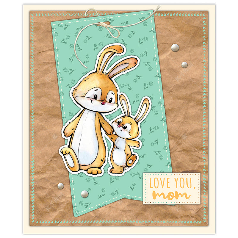 Easter Bunny Dies & Stamps Set
