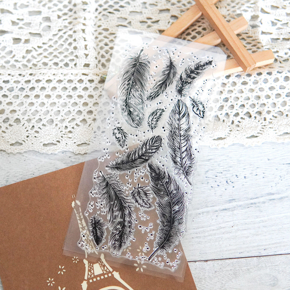 Beautiful Feathers Clear Stamps
