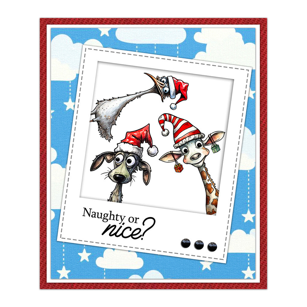 Christmas Animals Dies & Stamps Set