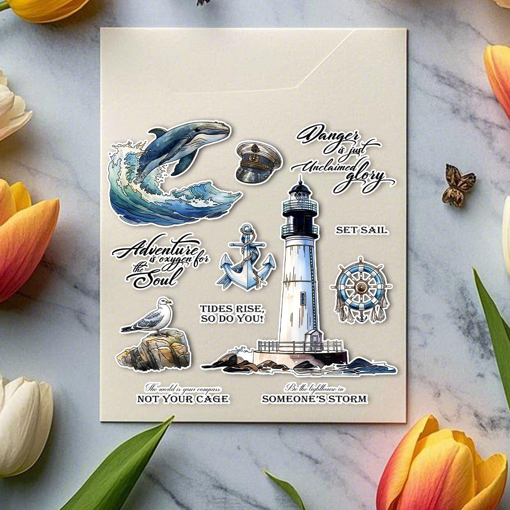 Lighthouse Navigation Dies & Stamps Set