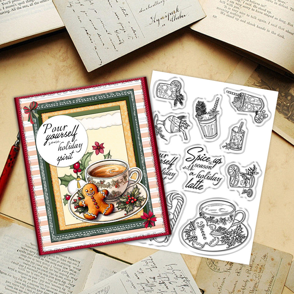 Christmas Theme Clear Stamps