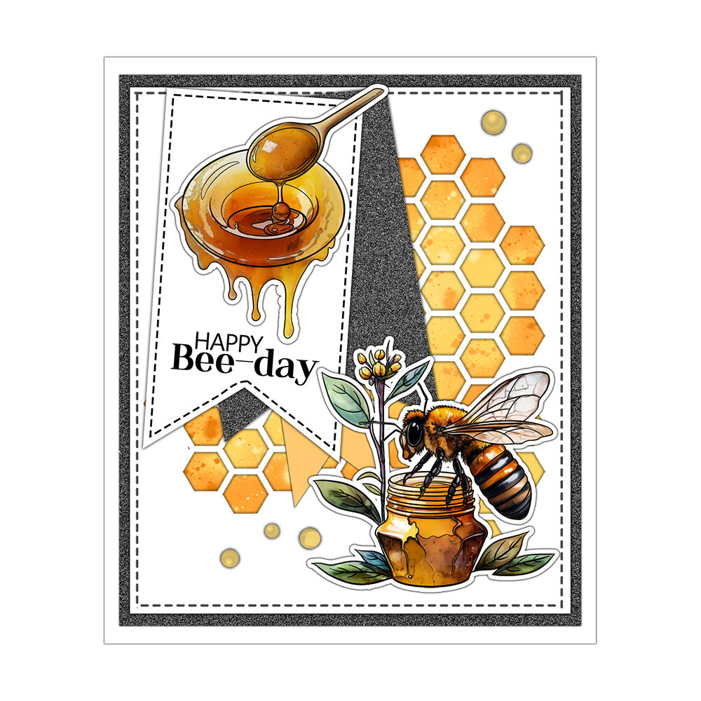 Bee House Dies & Stamps Set