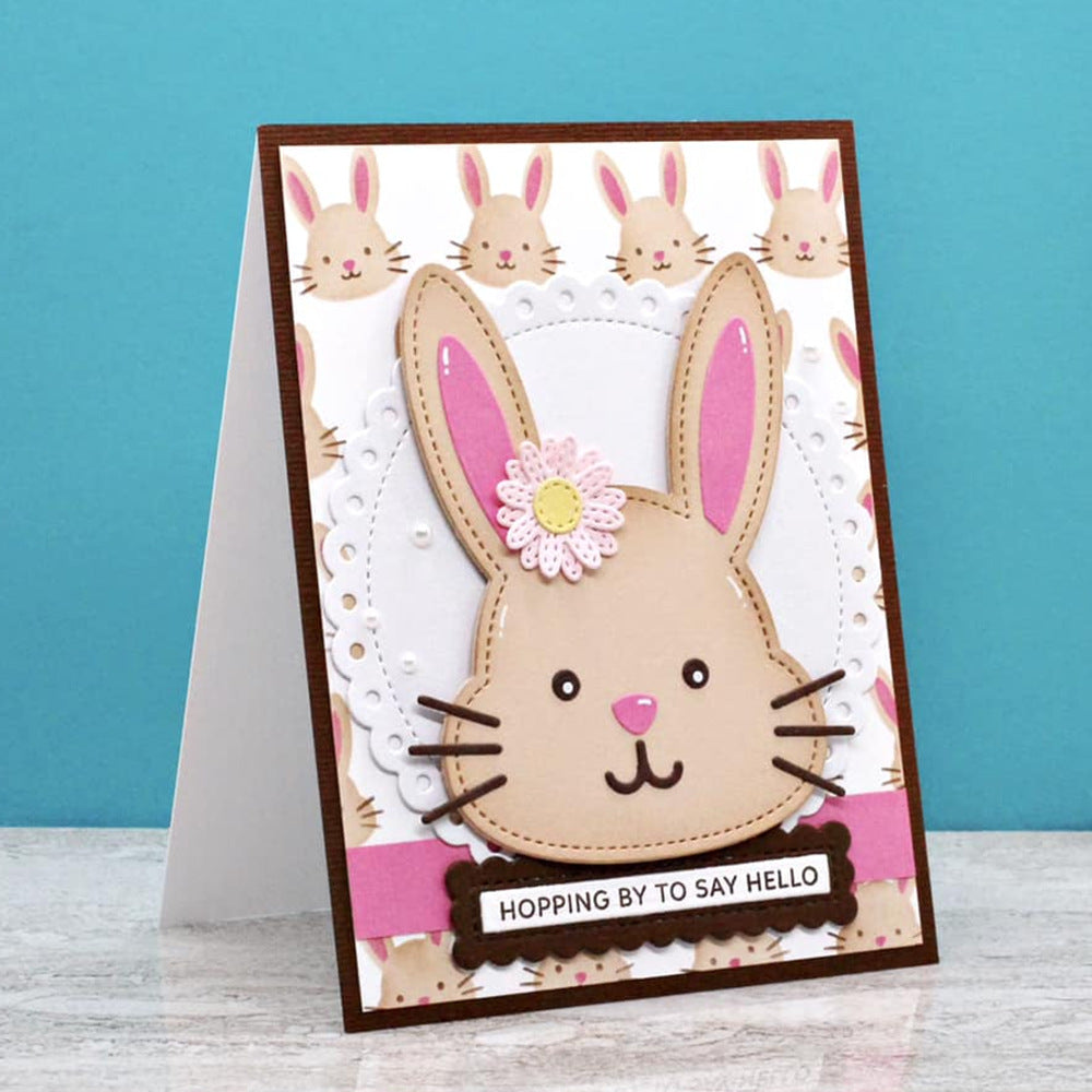 Easter Bunny Head Metal Cutting Dies