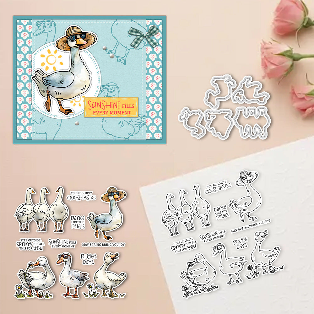 Personality Goose Dies & Stamps Set