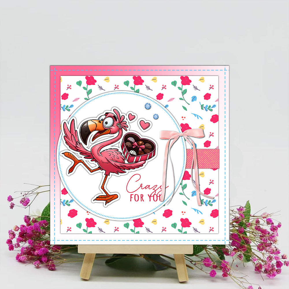 Valentine Animals Dies & Stamps Set