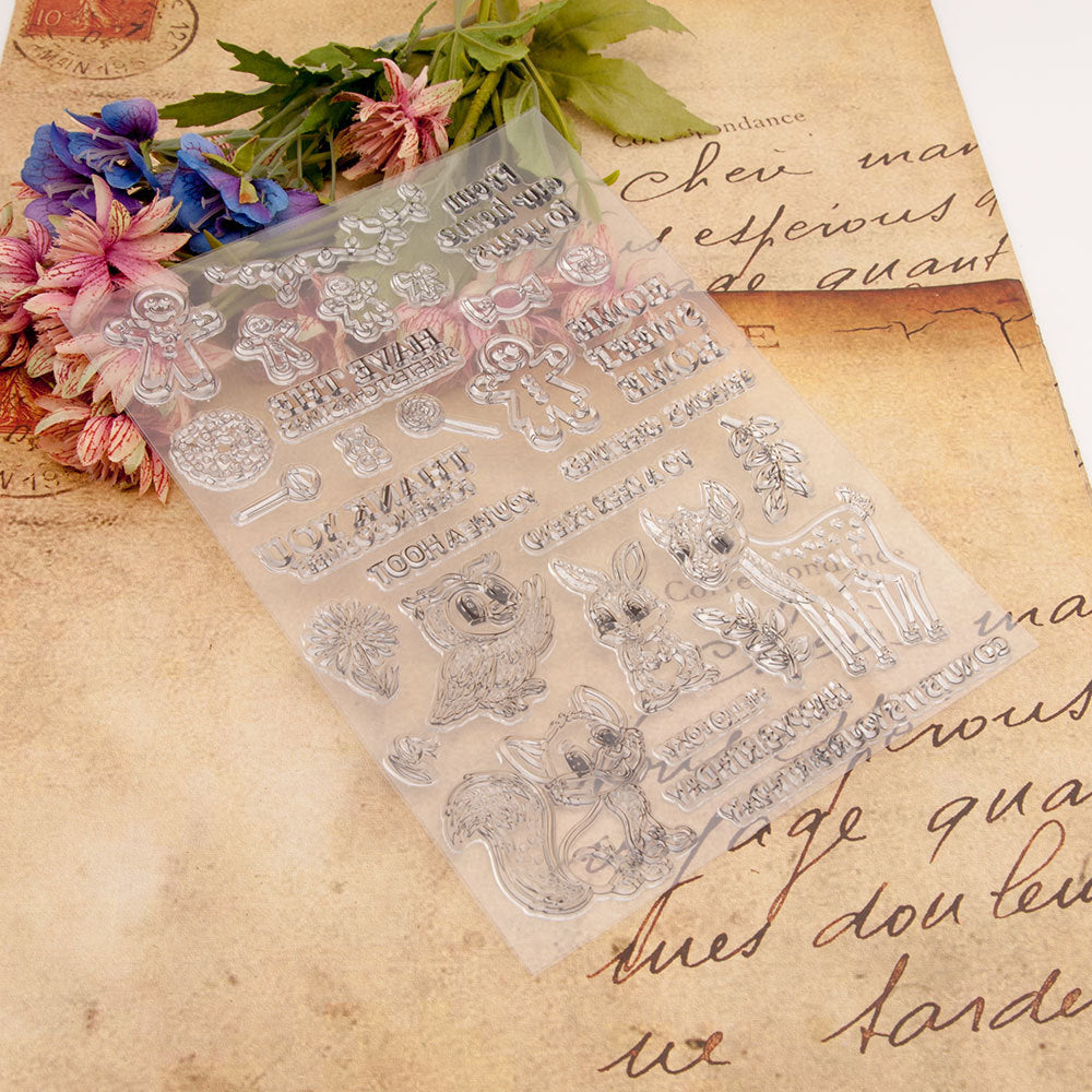 DIY Scrapbook Journal Clear Stamps