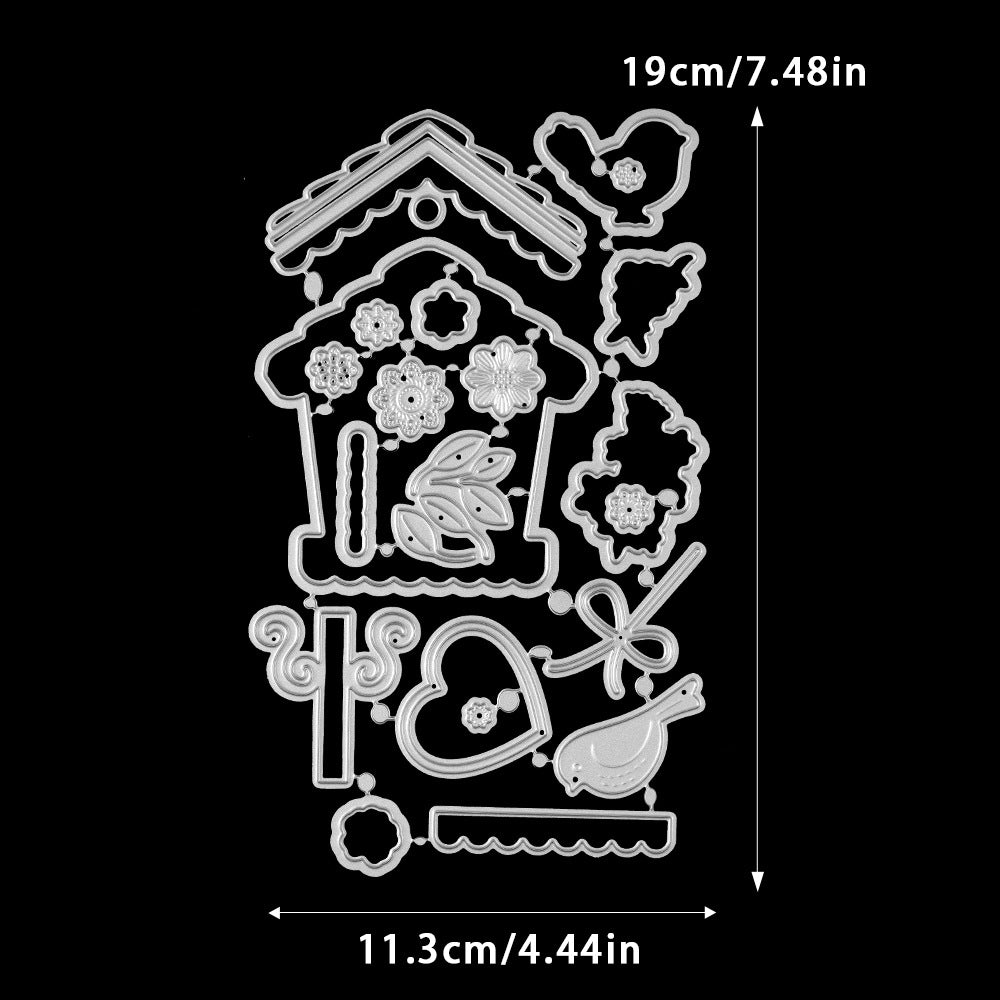 Bird House Dies & Stamps Set