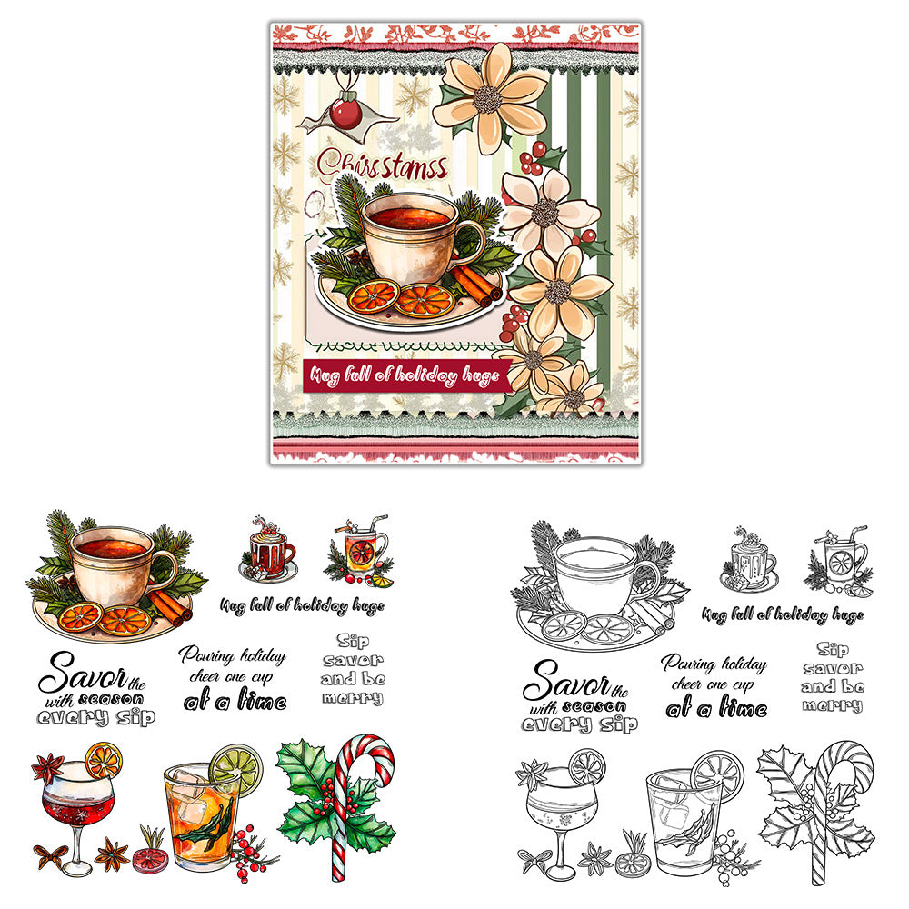 Christmas Theme Clear Stamps