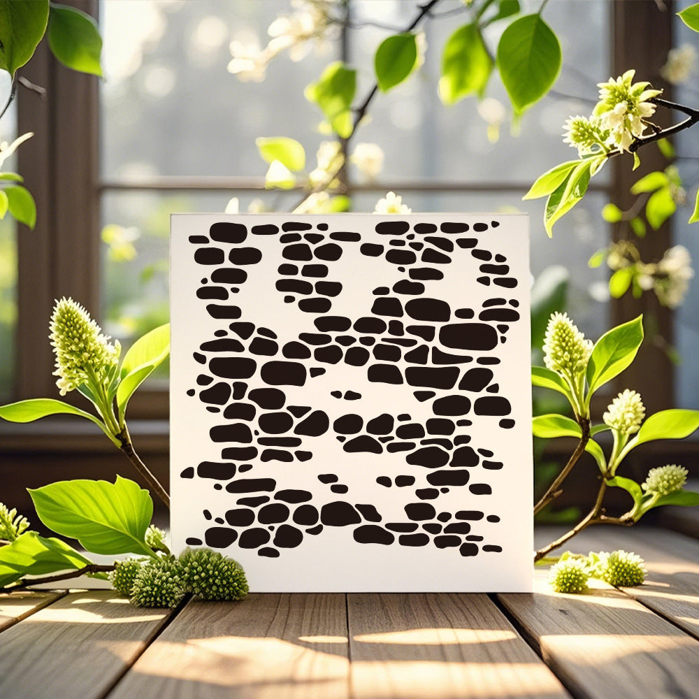 Wall Background DIY Painting Hollow Stencil