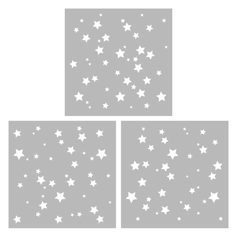 3D Cute Star DIY Painting Hollow Stencil