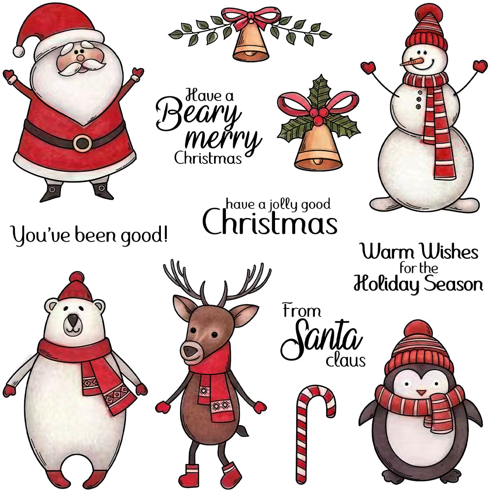 Christmas Series Dies & Stamps Set