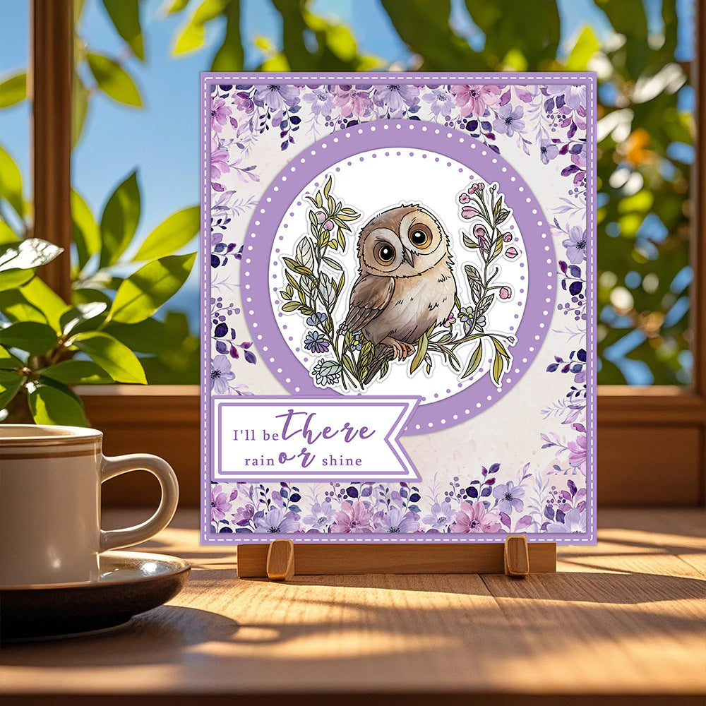 Animals and Flowers Clear Stamps