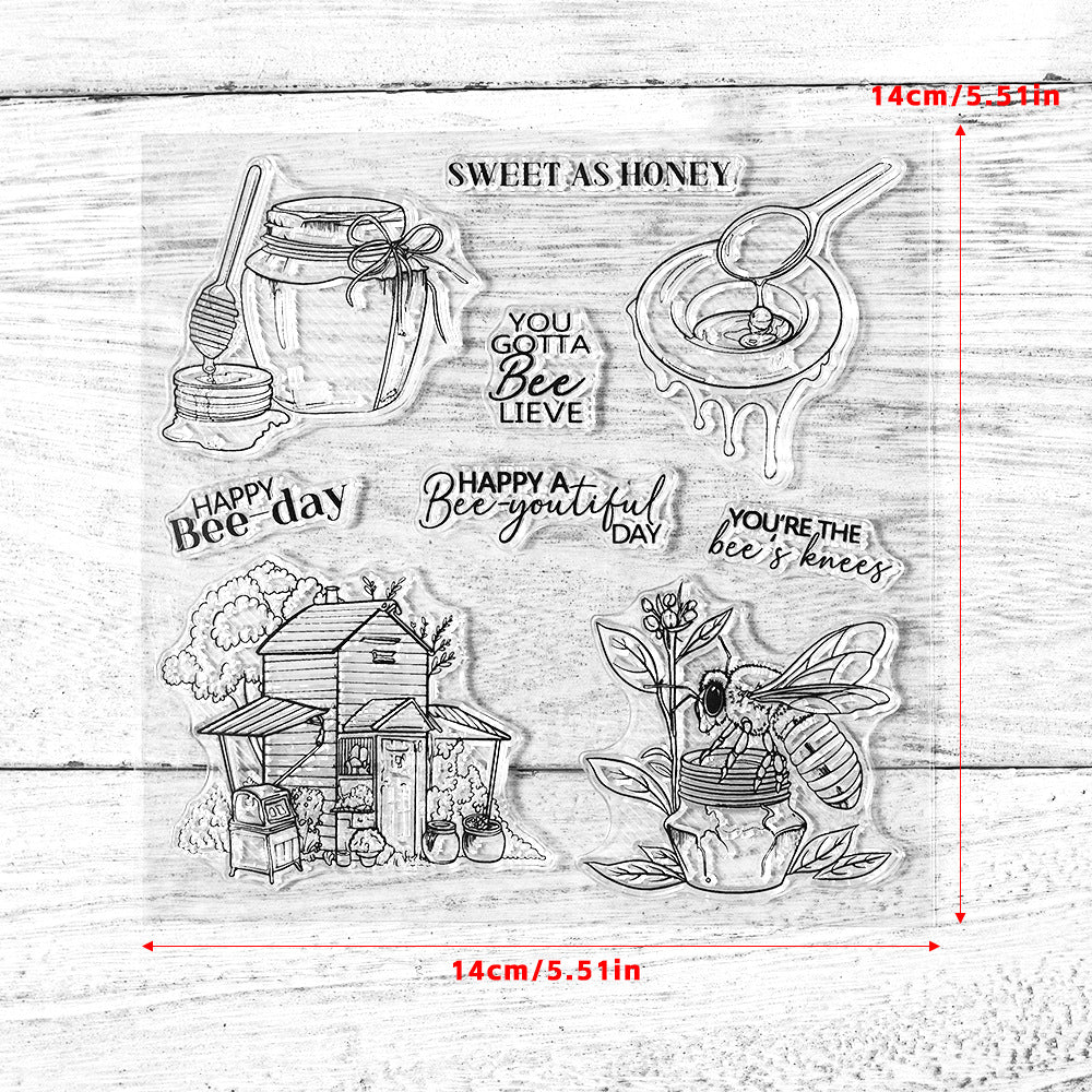Bee House Dies & Stamps Set