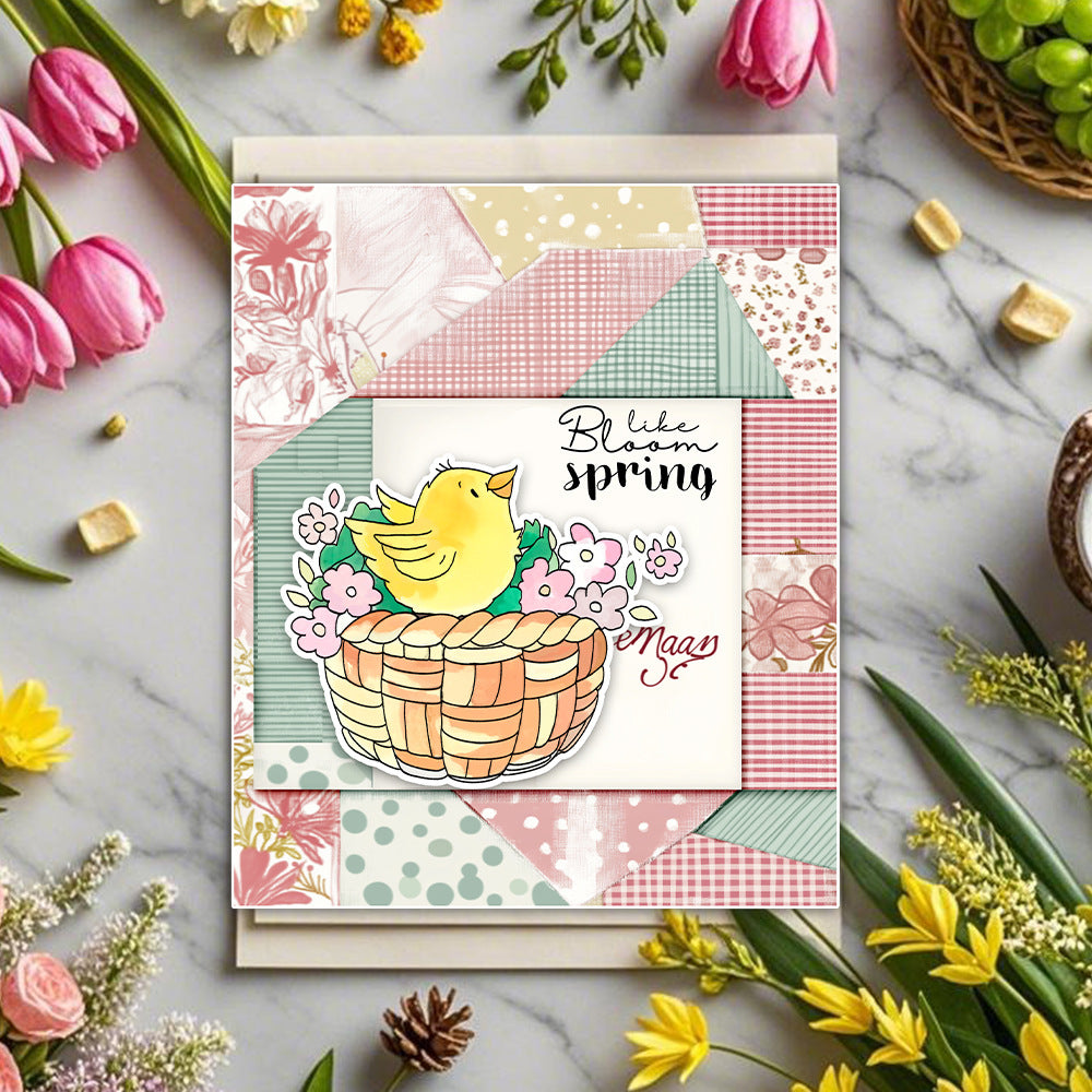 Smart Chicken Dies & Stamps Set