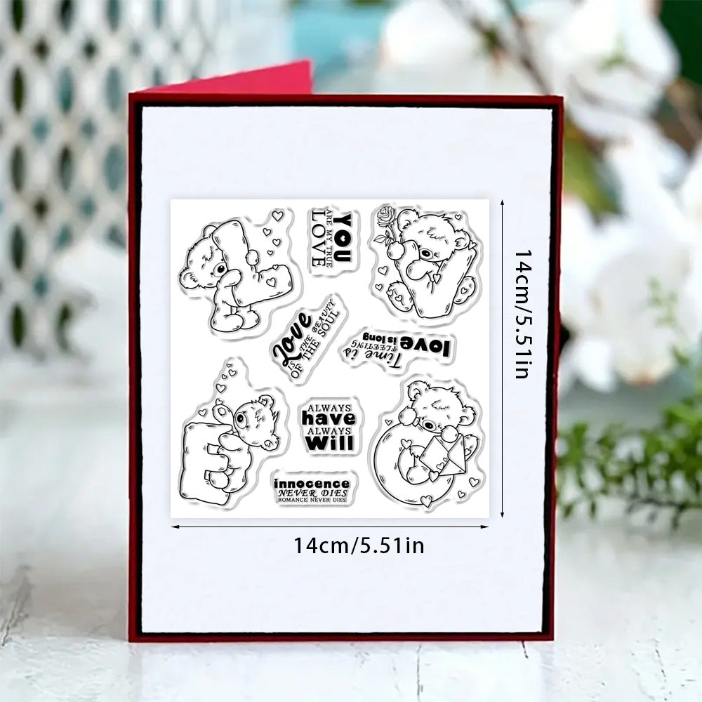 Valentine's Day Theme Dies & Stamps Set