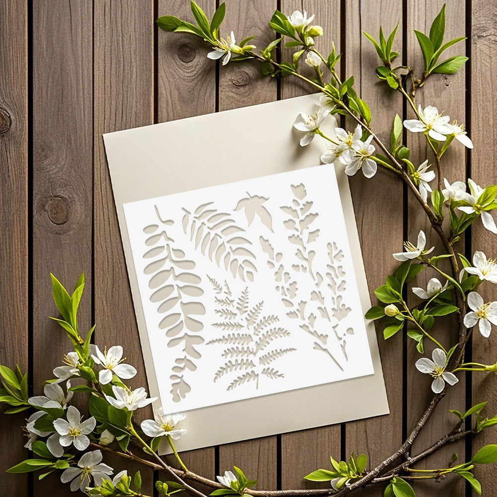 Branches and Leaves DIY Painting Hollow Stencil