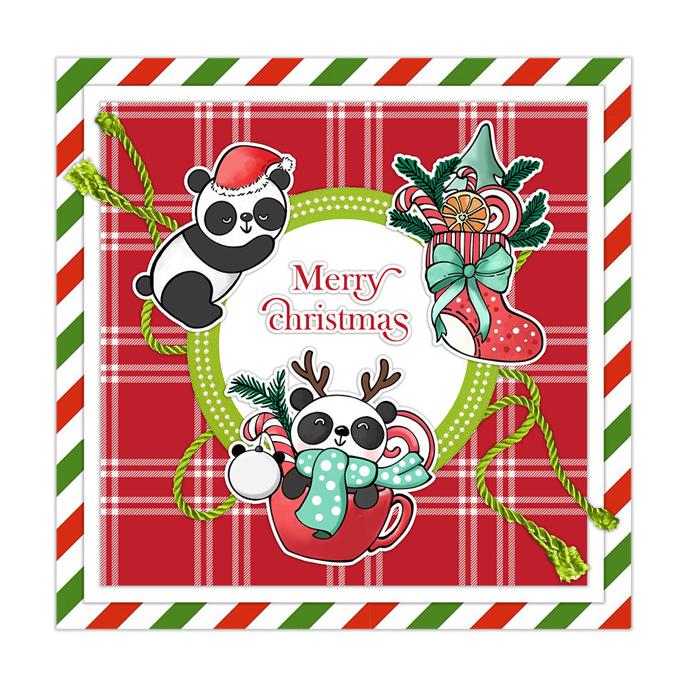 Christmas Panda Dies & Stamps Set
