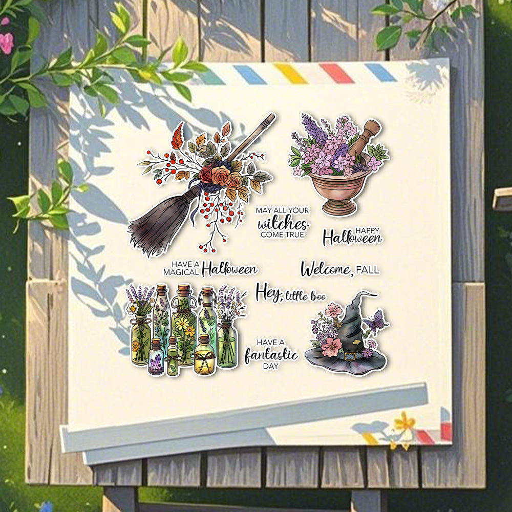 Halloween Elements Clear Stamps